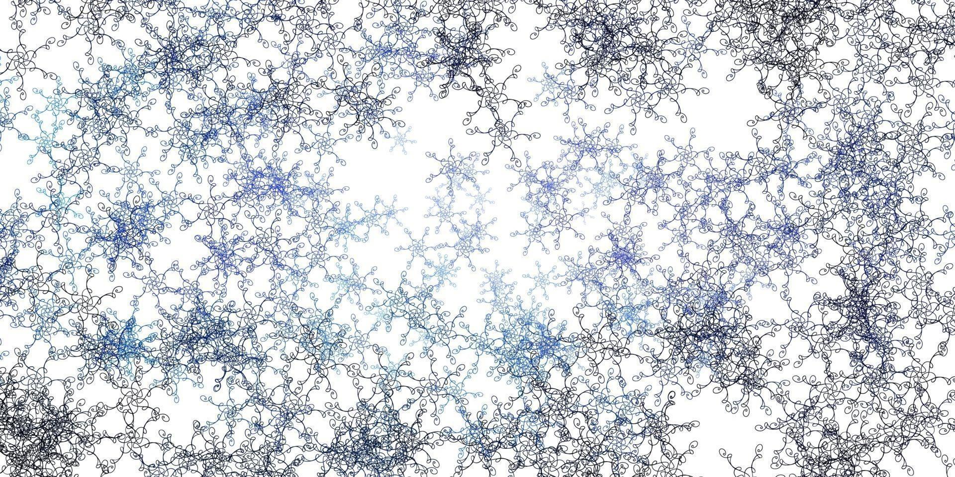 Light Pink, Blue vector backdrop with bent lines.