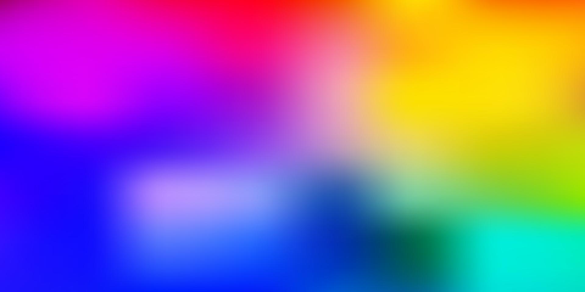 Light multicolor vector blurred background.