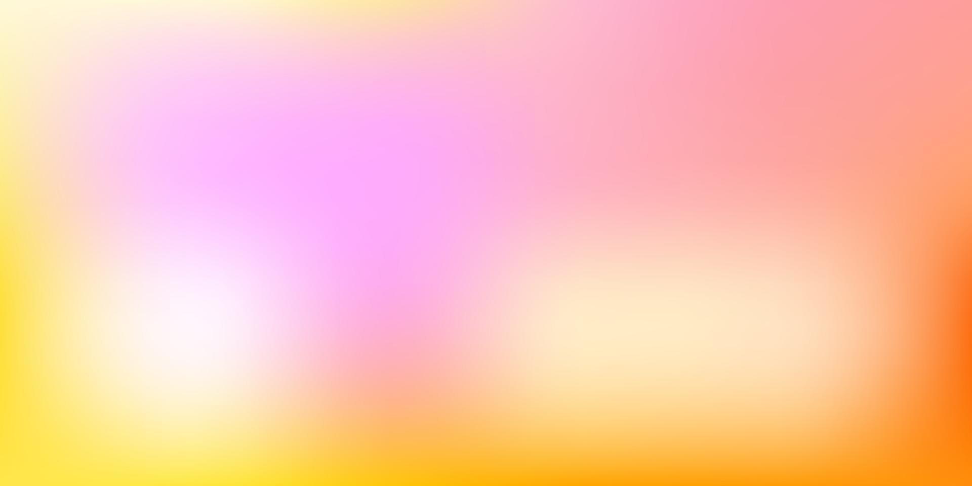 Light Pink, Yellow vector abstract blur pattern.