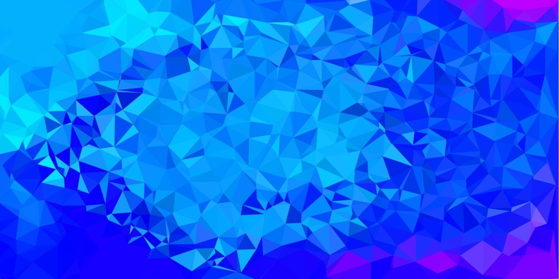 Light pink, blue vector poly triangle texture.