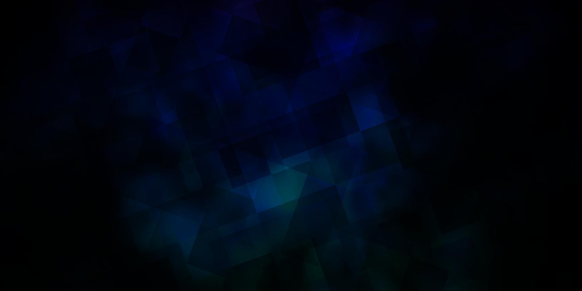 Dark Multicolor vector texture with triangular style.