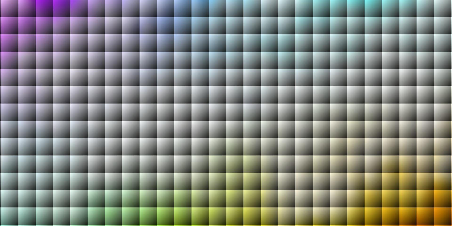 Light Multicolor vector background with rectangles.