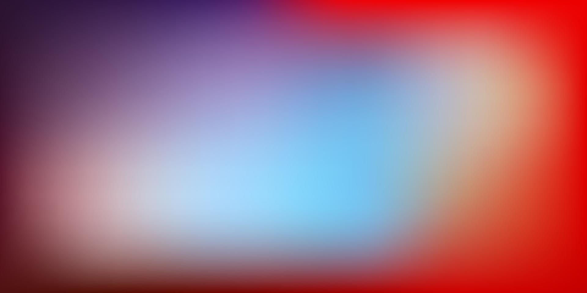 Light Blue, Red vector gradient blur texture.