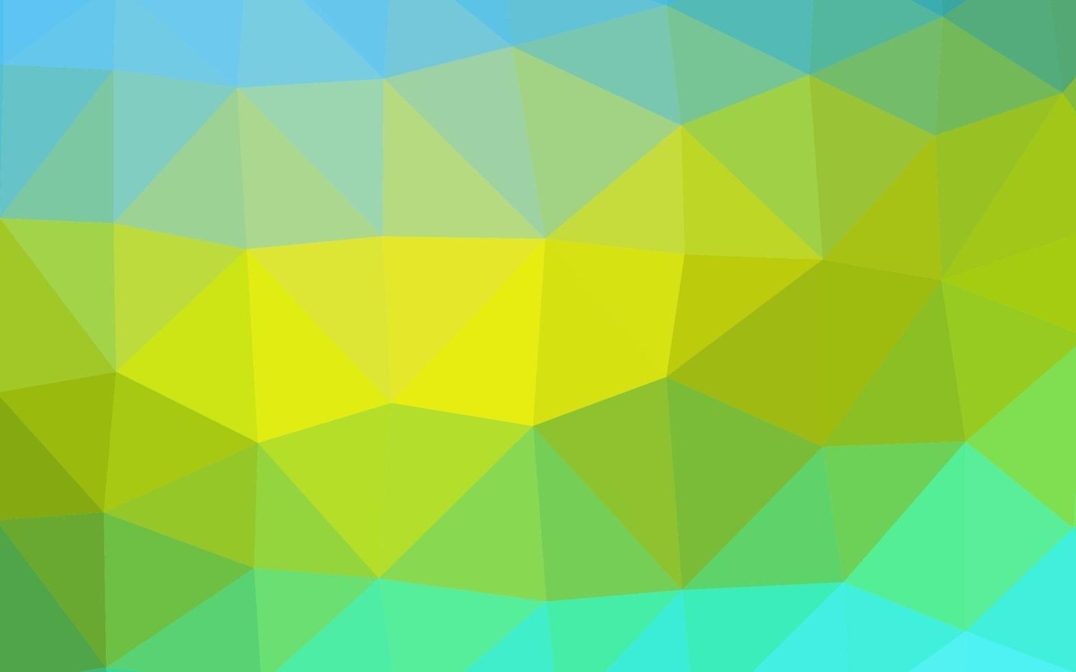 vector azul claro, amarillo brillante patrón triangular.