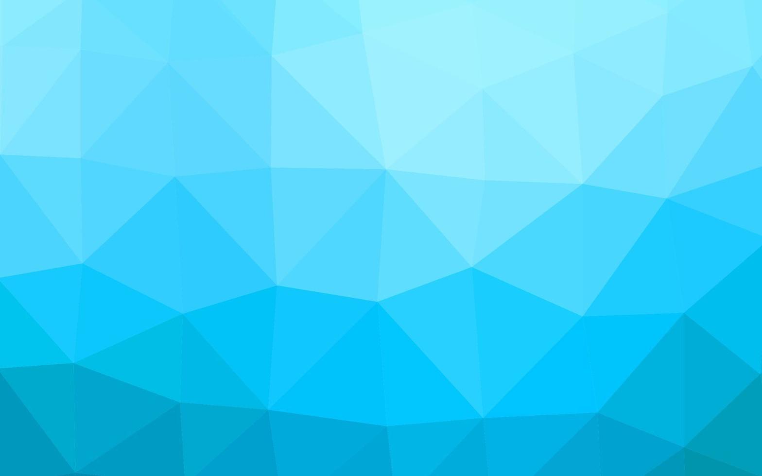 Light BLUE vector abstract polygonal layout.