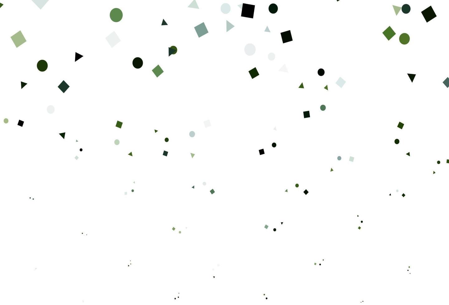 Light Green vector texture in poly style with circles, cubes.