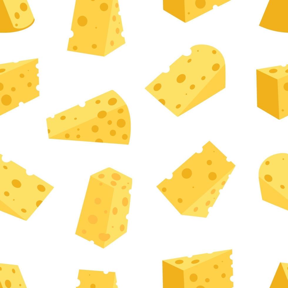 queso de patrones sin fisuras vector