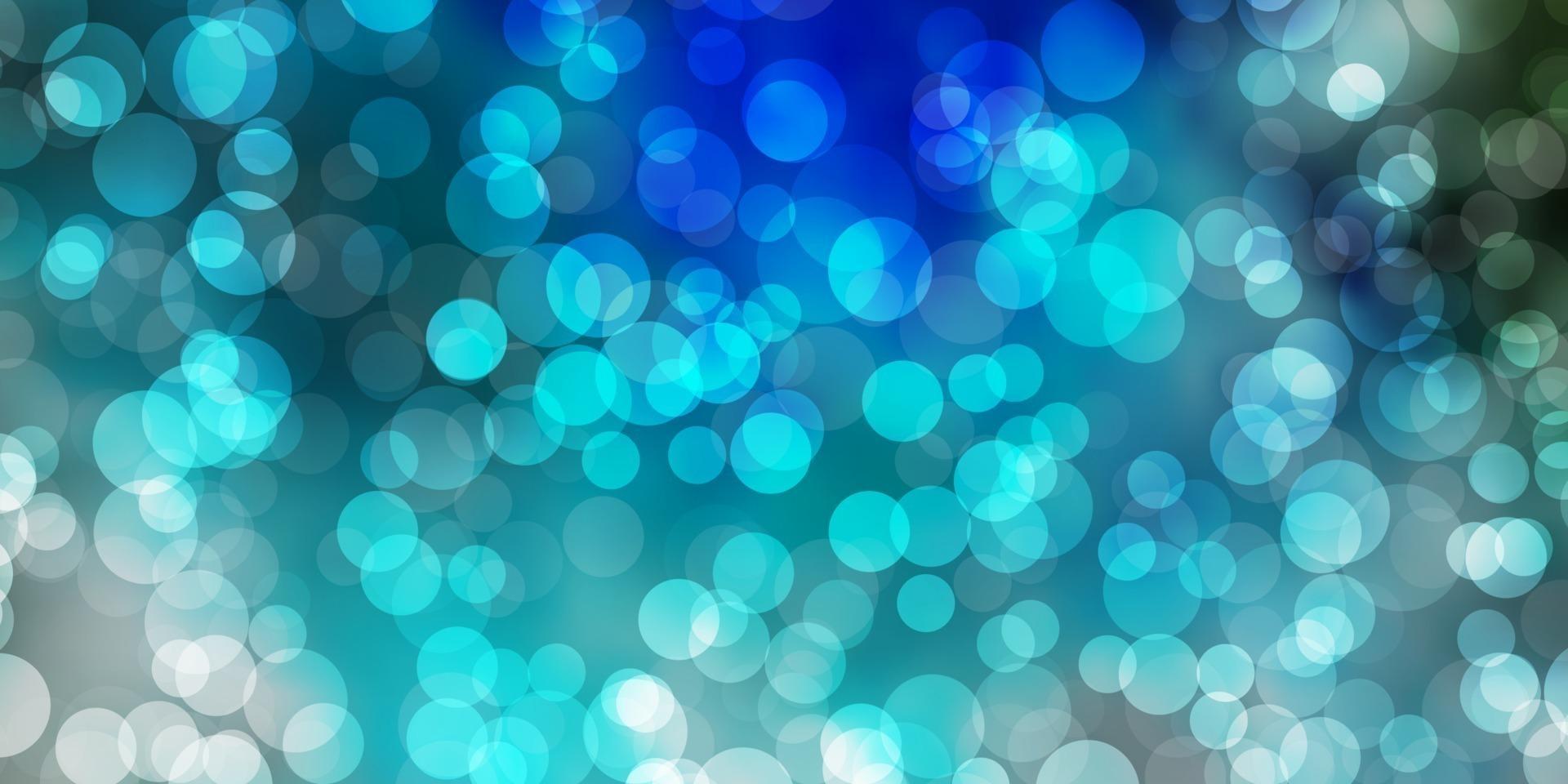 Light Blue, Green vector backdrop with dots.