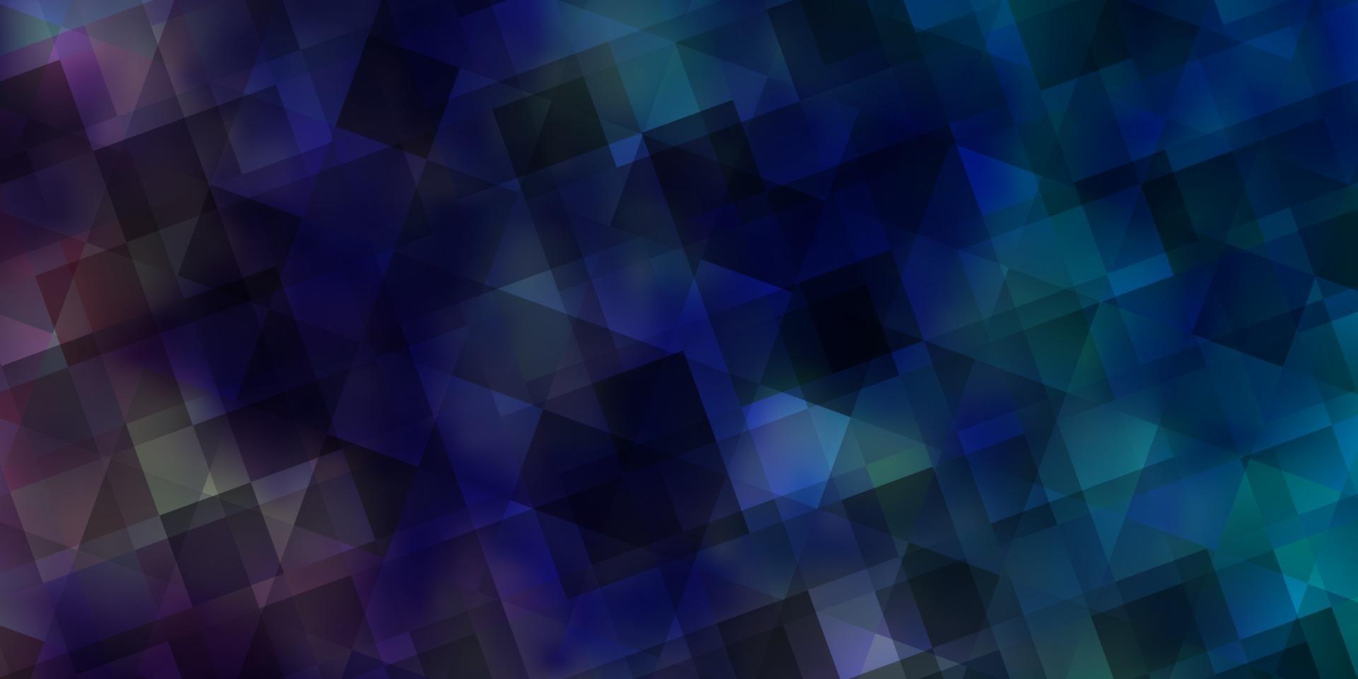 patrón de vector rosa claro, azul con estilo poligonal.