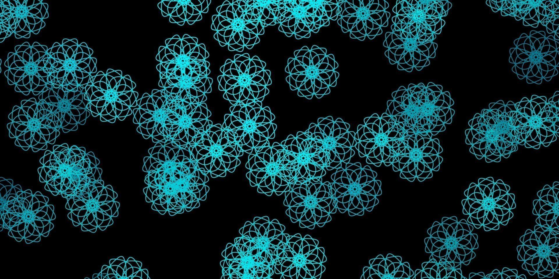 Fondo de vector verde oscuro con formas aleatorias.