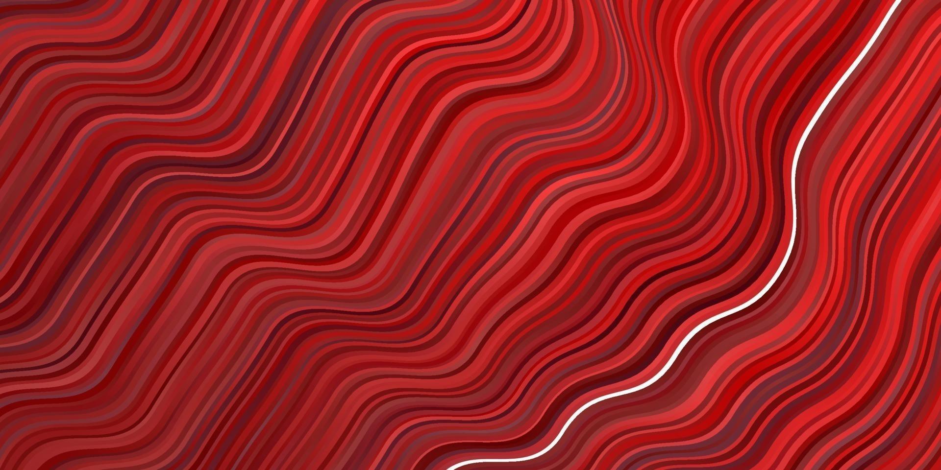 Dark Red vector background with lines.