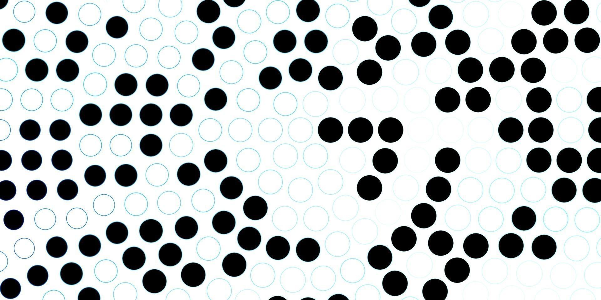 Dark BLUE vector backdrop with dots.