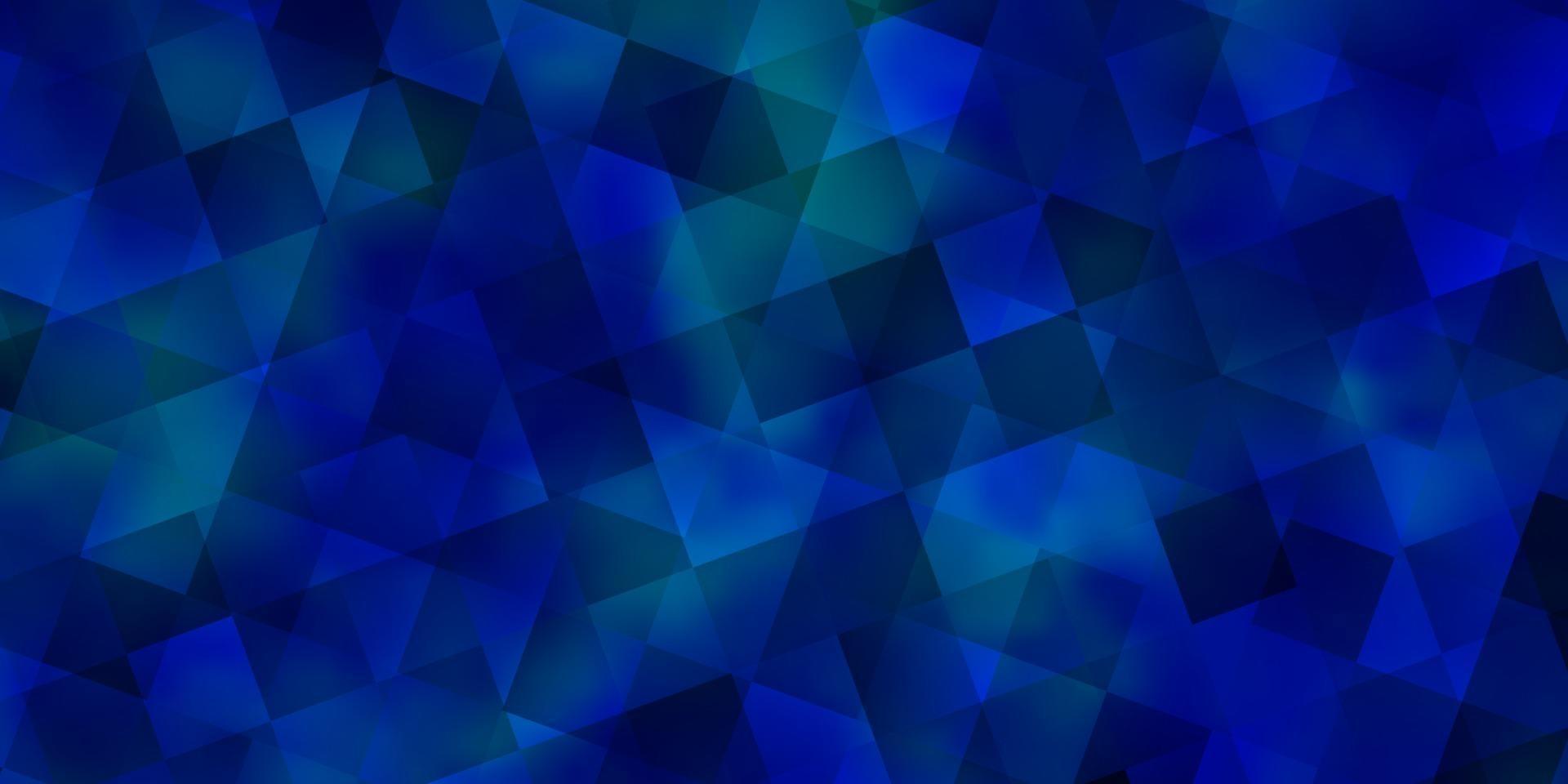 Light BLUE vector backdrop with lines, rhombus.