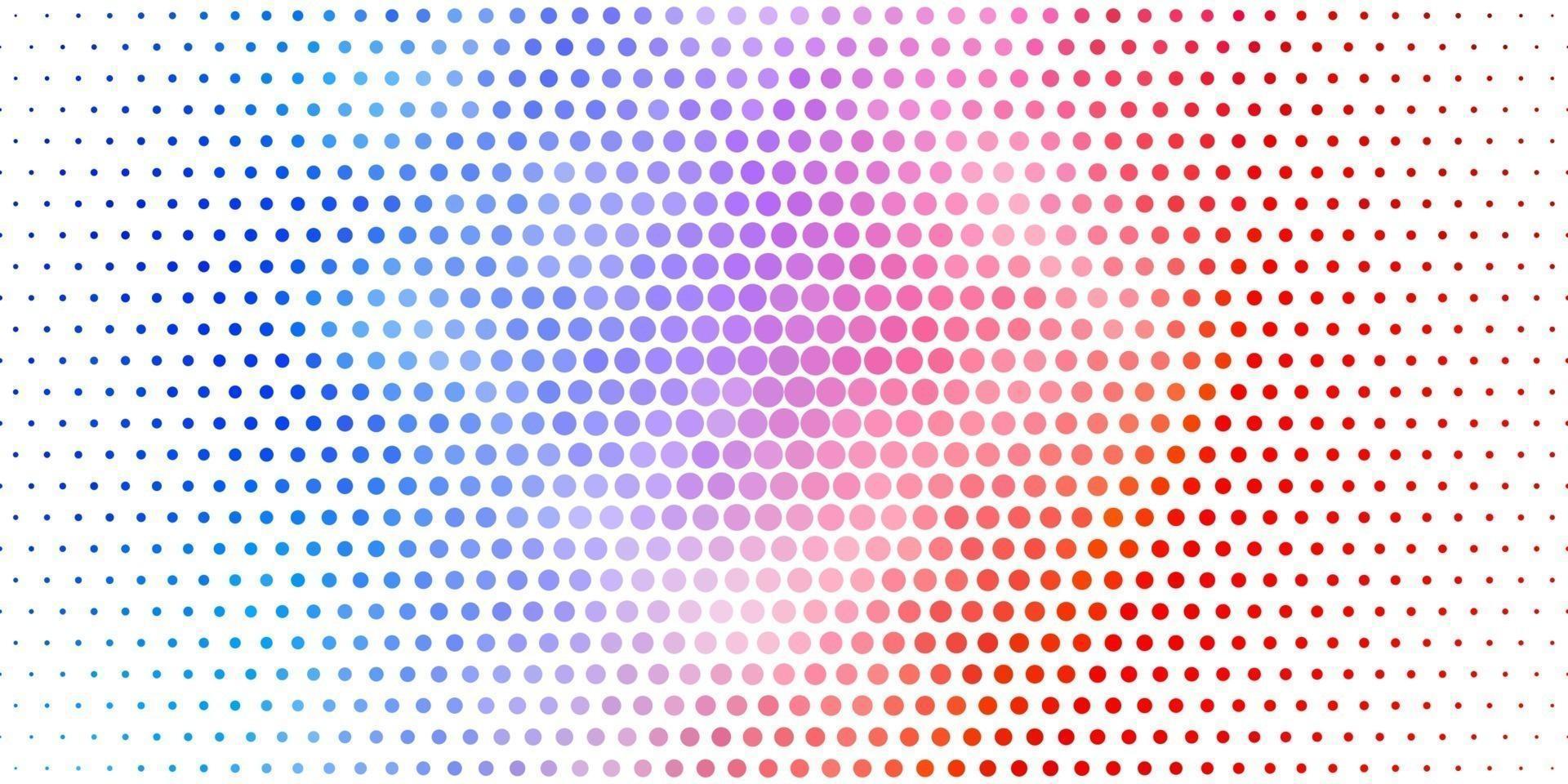 Light Blue, Red vector layout with circles.