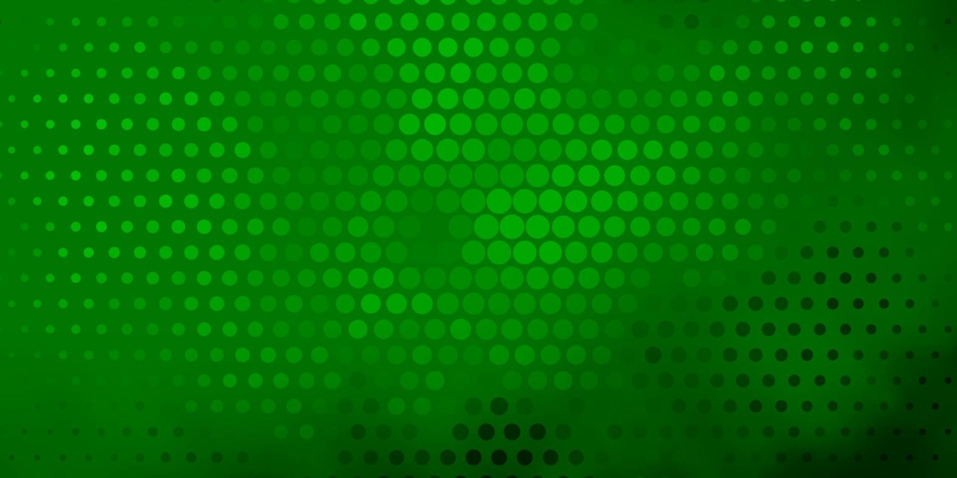 Light Green vector backdrop with dots.