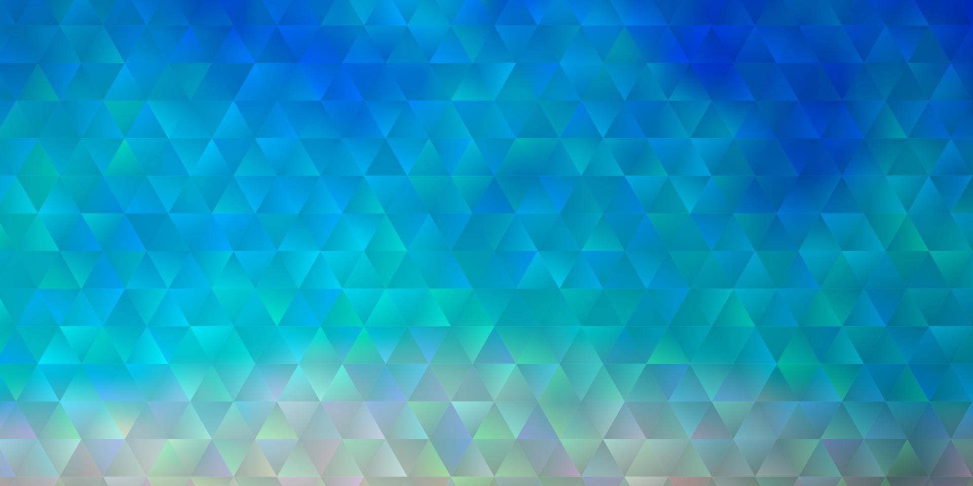 Fondo de vector azul claro, amarillo con triángulos.