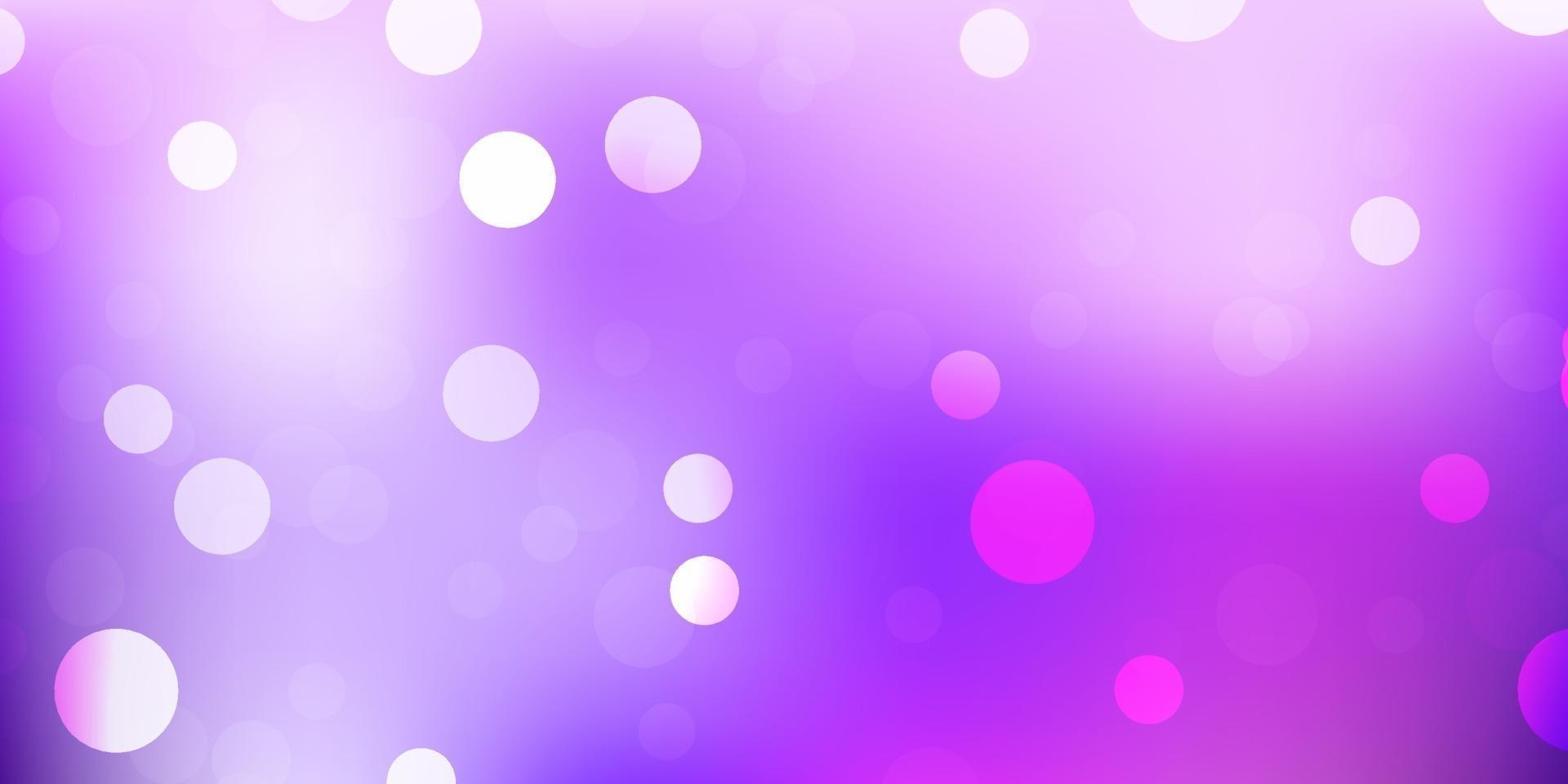 telón de fondo de vector púrpura claro con formas caóticas.