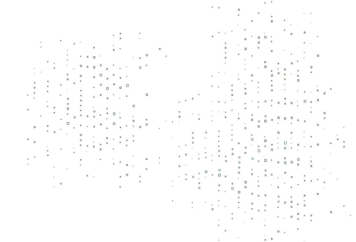 Light BLUE vector texture with rectangular style.