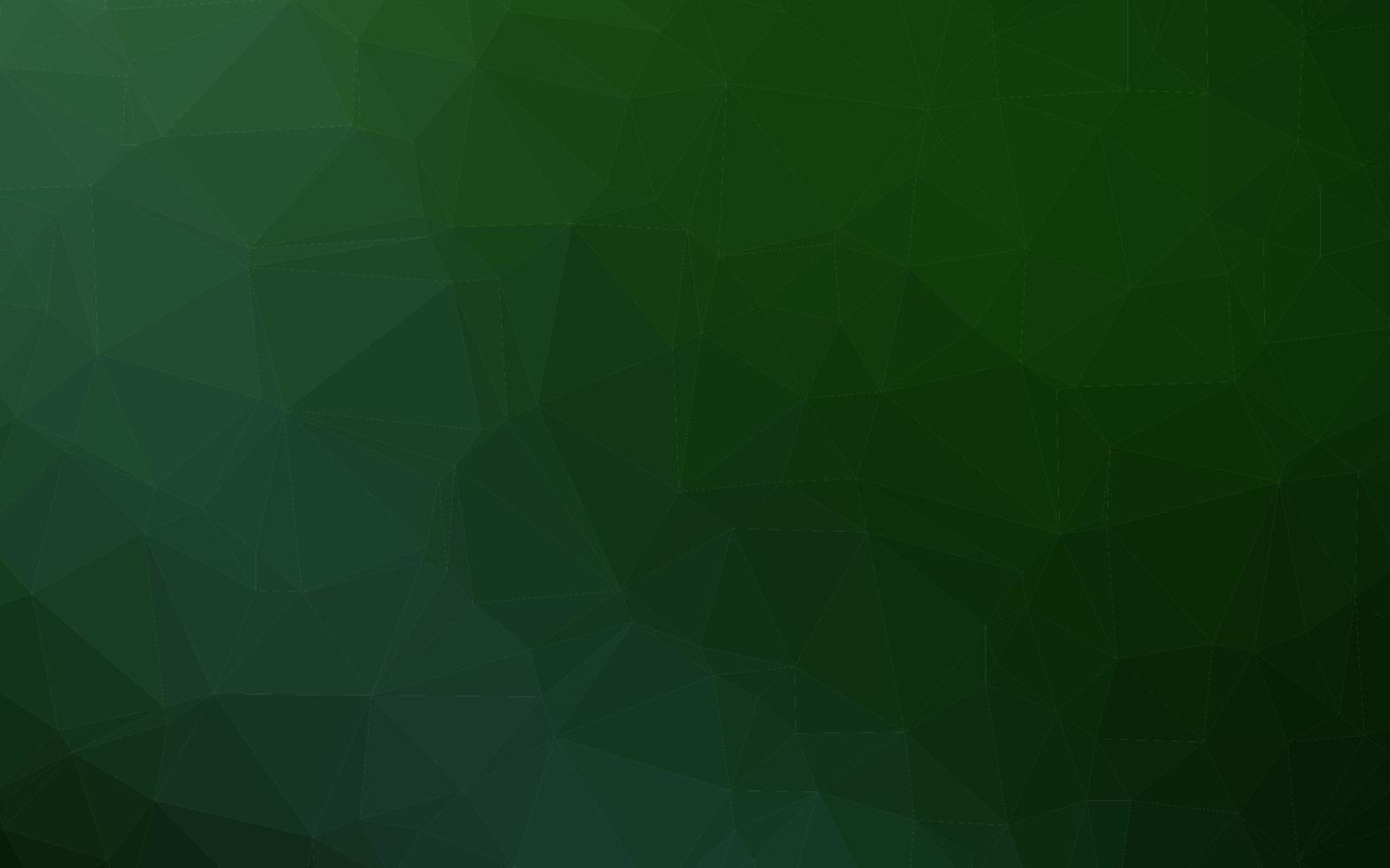 Light Green vector blurry triangle pattern.