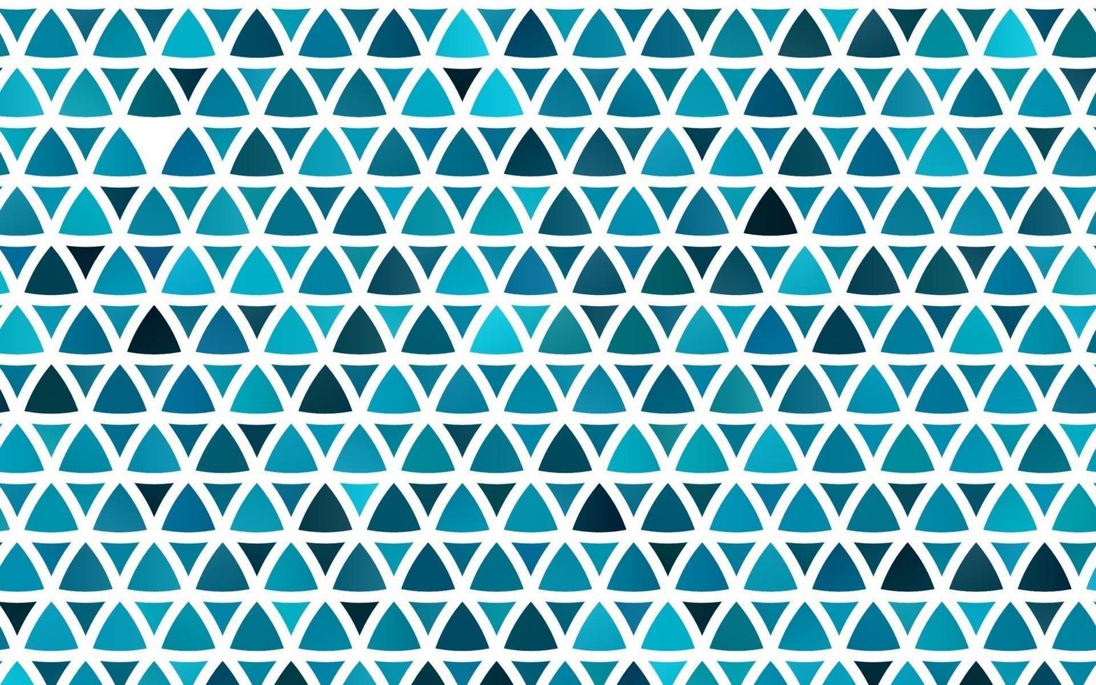 Light BLUE vector seamless pattern in polygonal style.