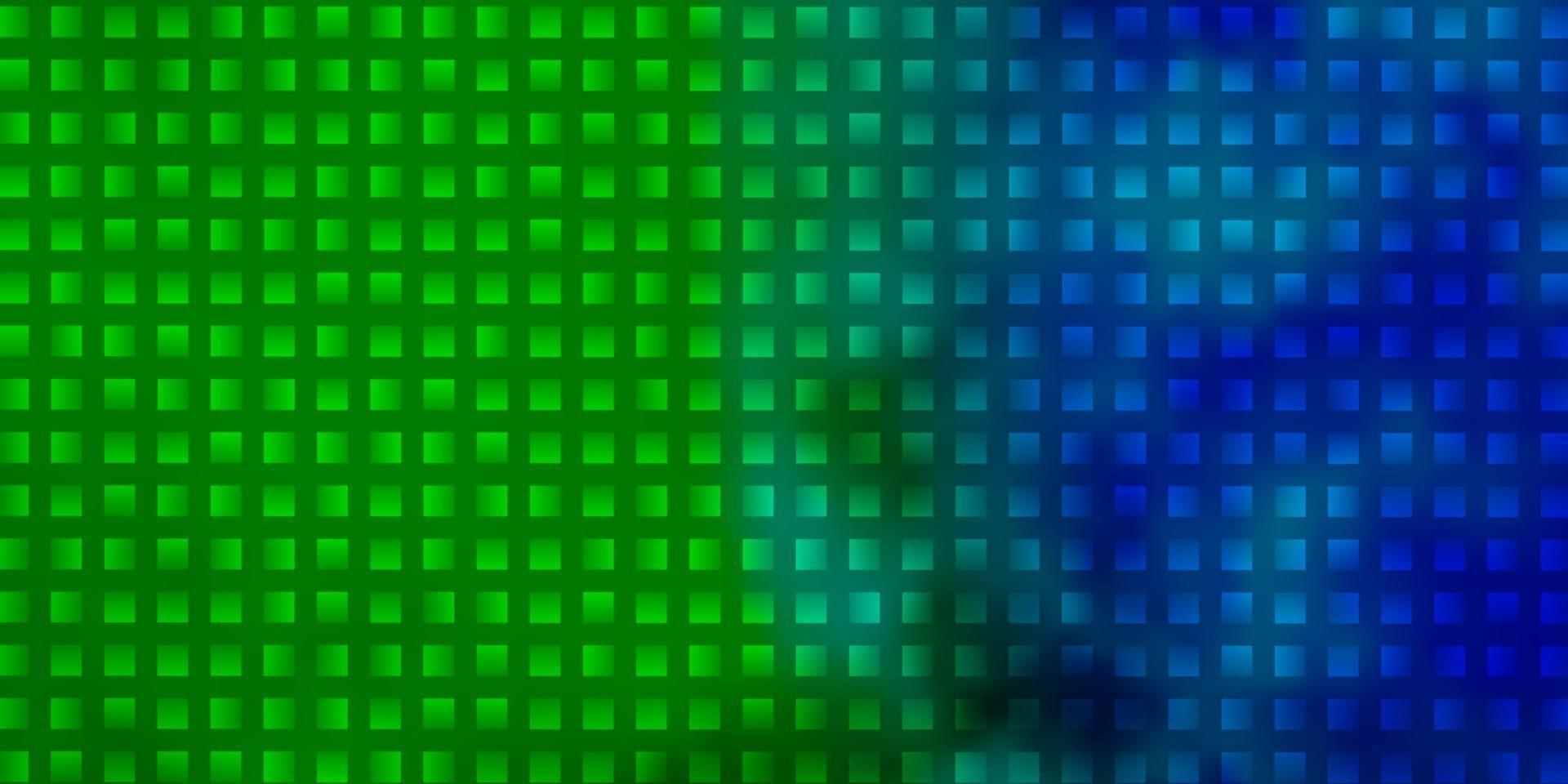 textura de vector multicolor oscuro en estilo rectangular.