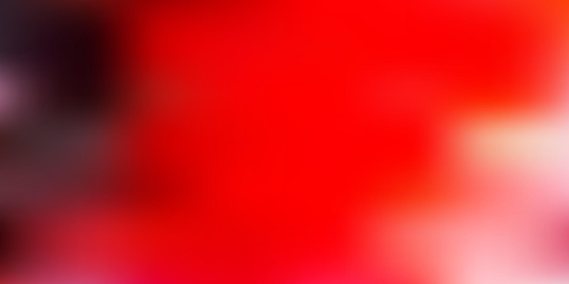 Dark orange vector gradient blur background.