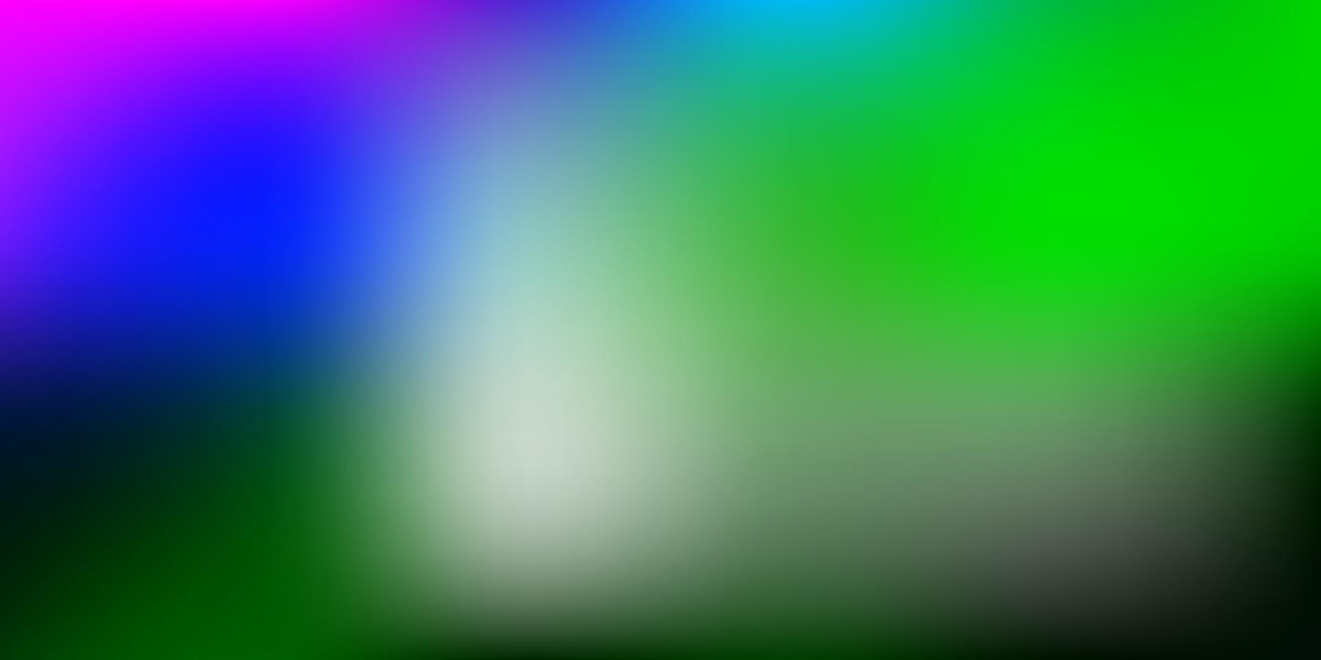 Light Pink, Green vector gradient blur drawing.