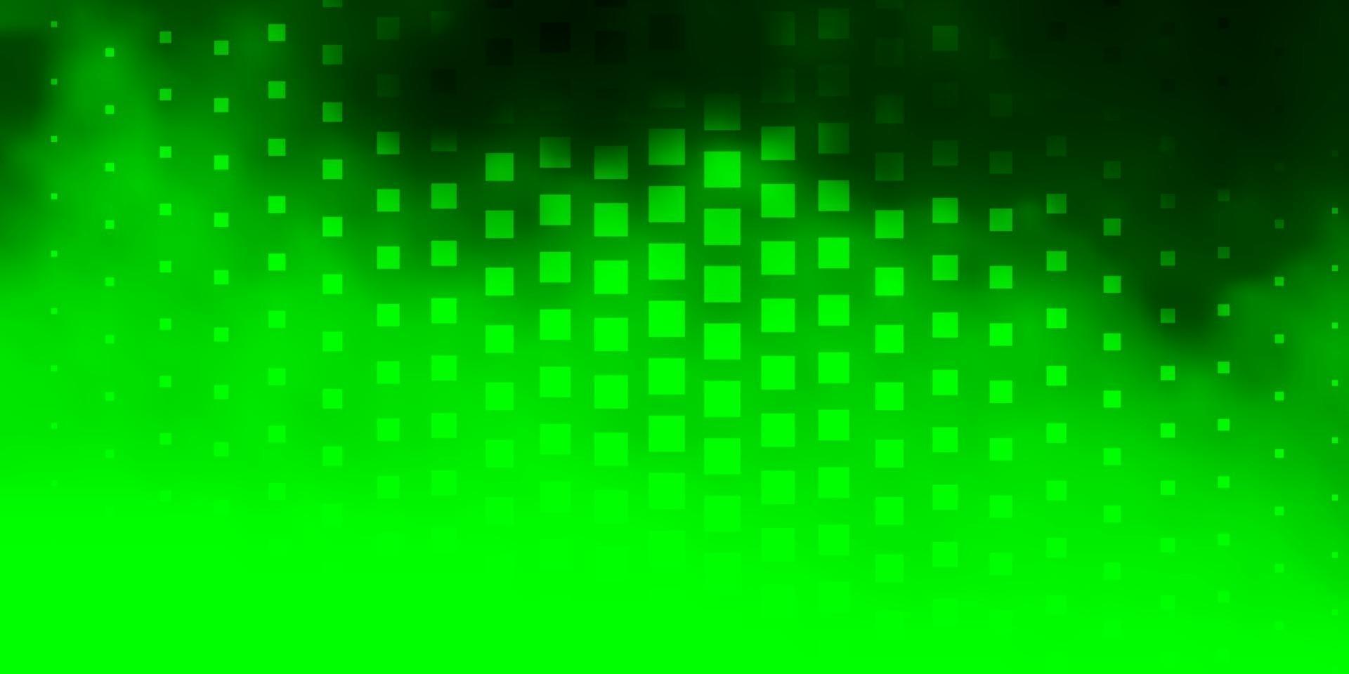 Light Green vector template in rectangles.