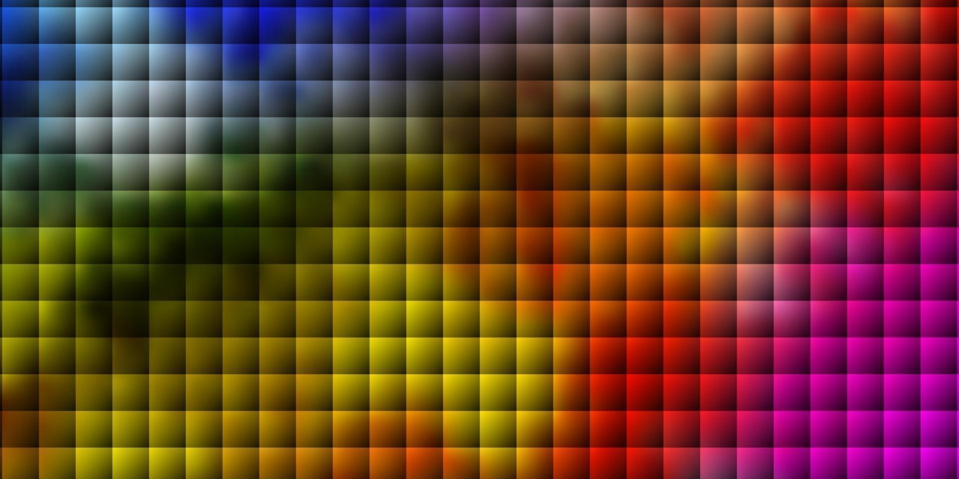 Light Multicolor vector pattern in square style.