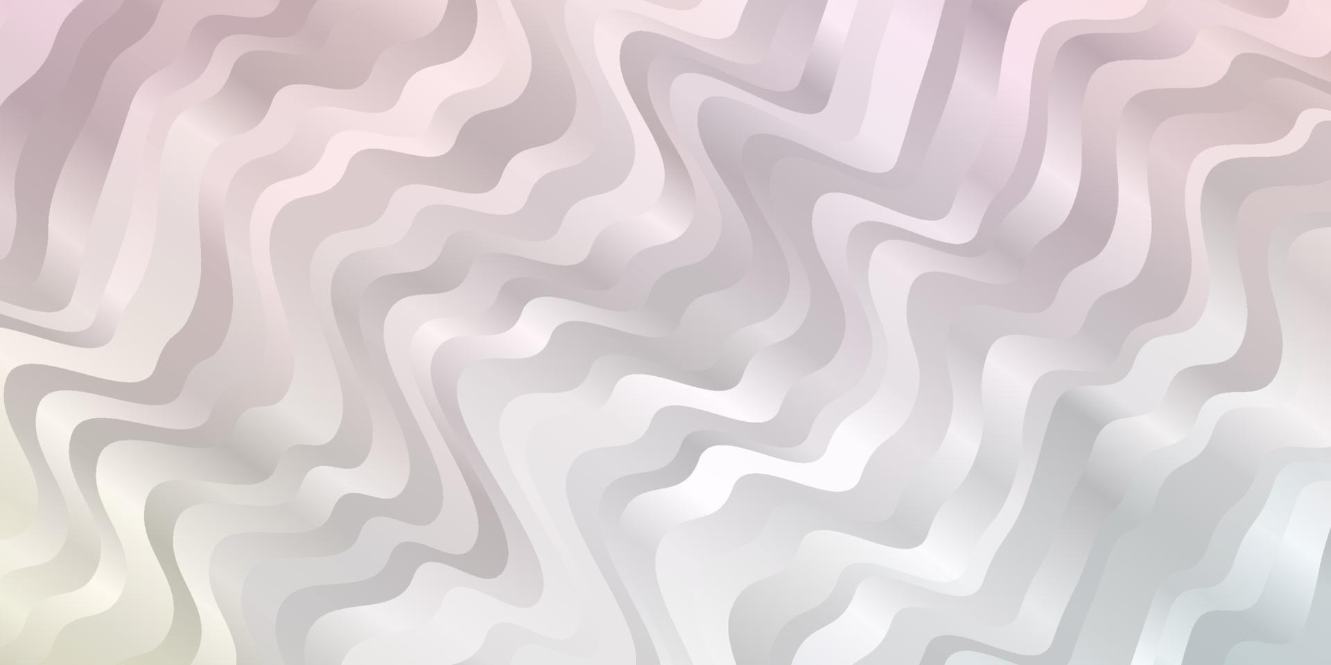 Light Multicolor vector backdrop with curves.