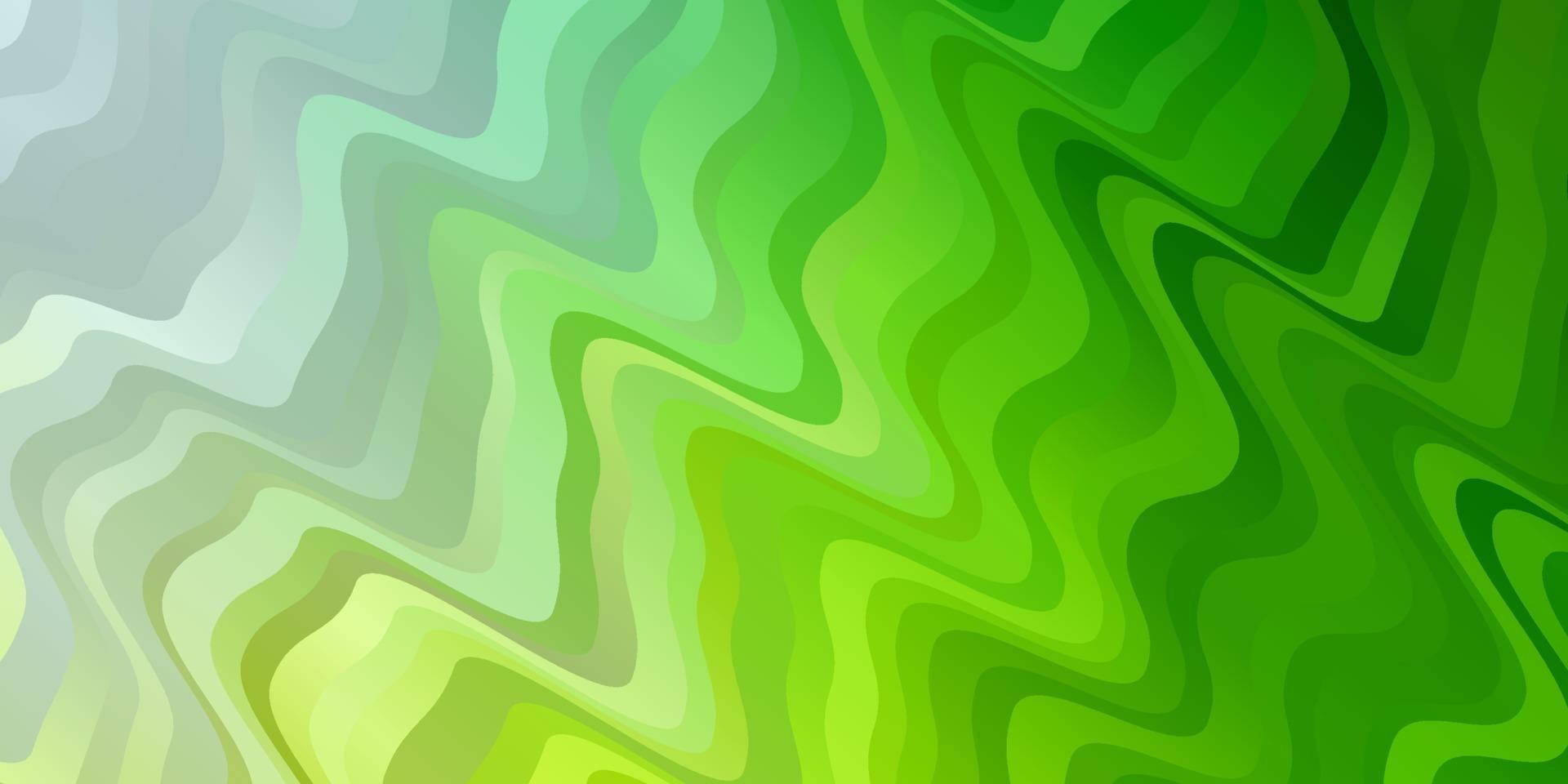 Light Green, Yellow vector template with wry lines.