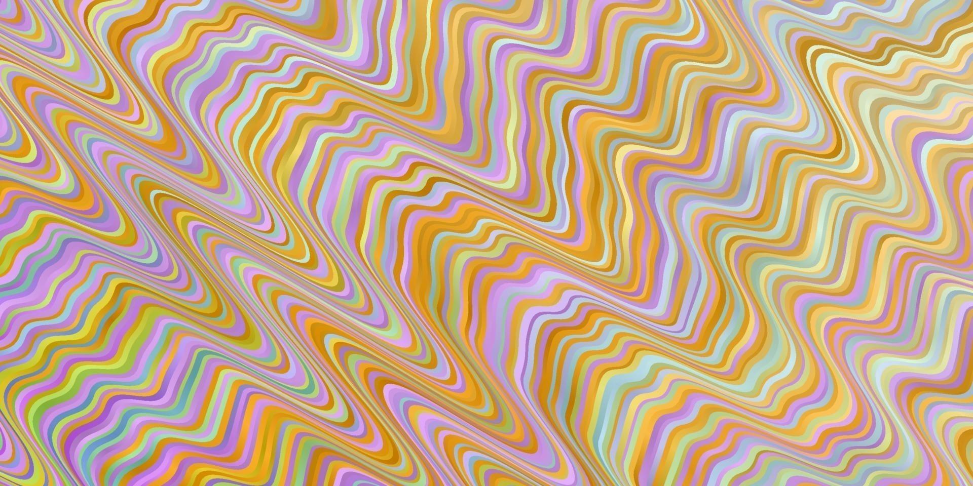 Light Multicolor vector background with bows.