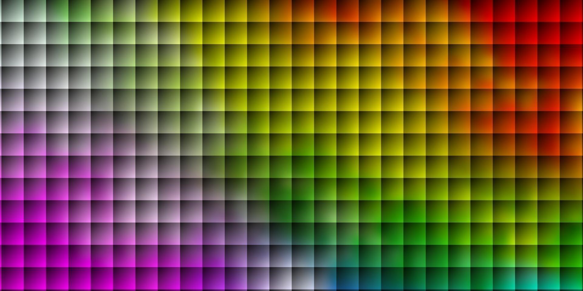 Light Multicolor vector pattern in square style.