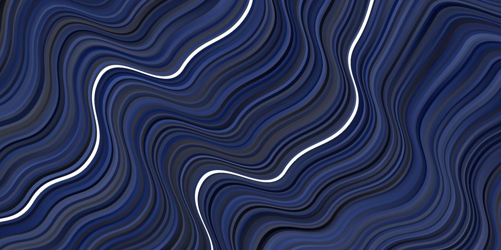 Dark BLUE vector texture with wry lines.