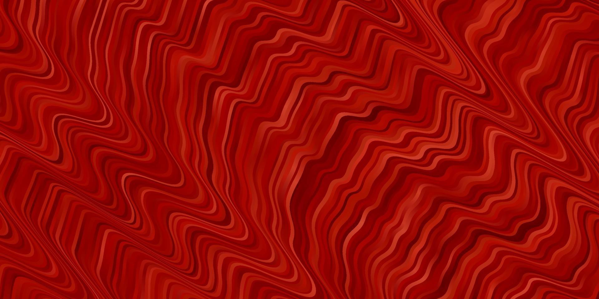 Light Orange vector texture with wry lines.