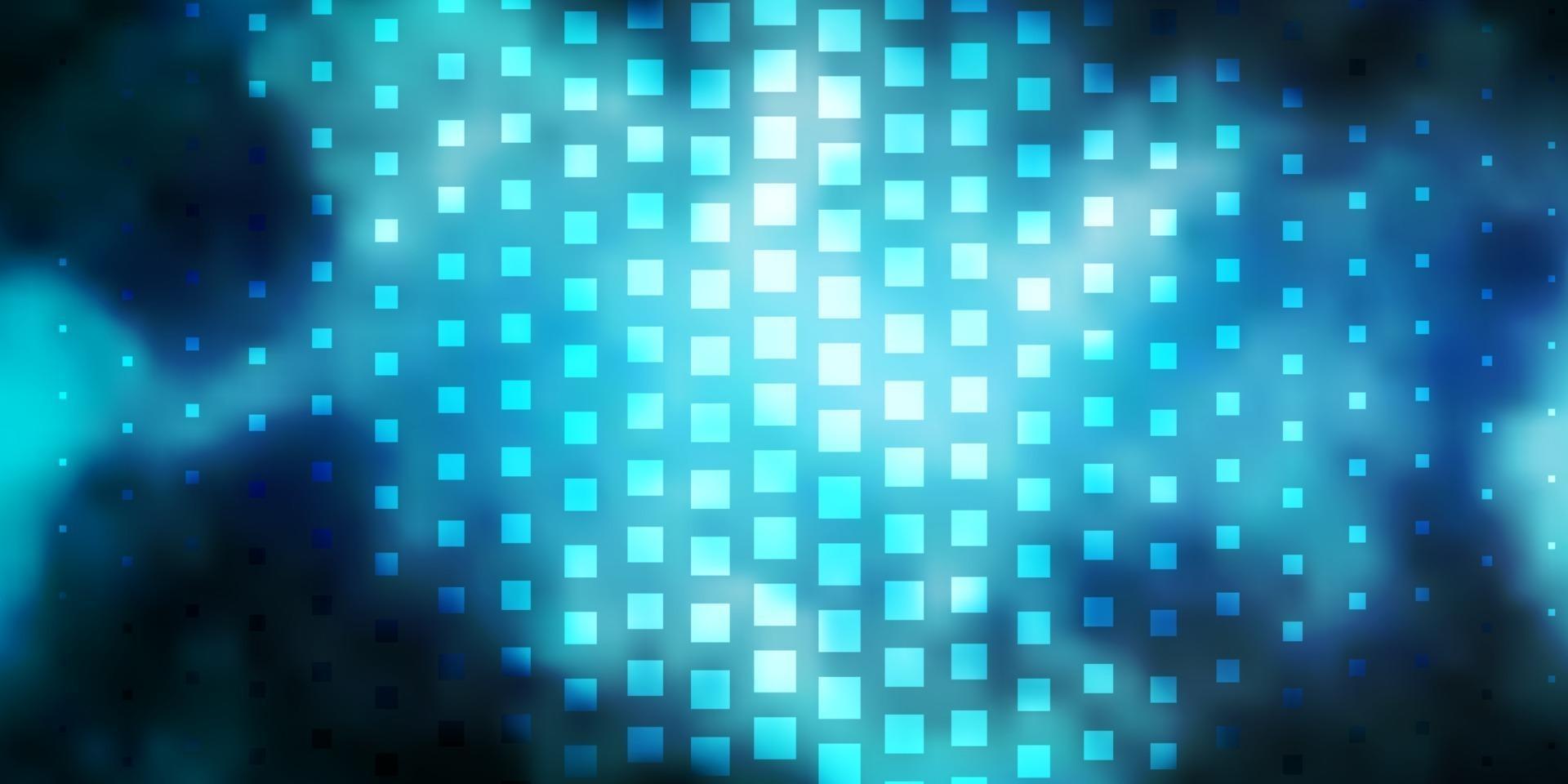 Dark BLUE vector background with rectangles.