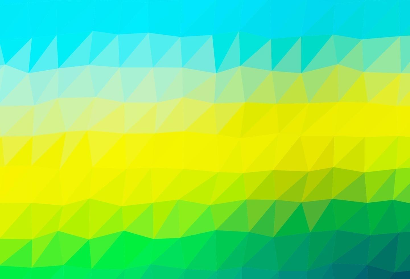 Light Blue, Yellow vector low poly texture.