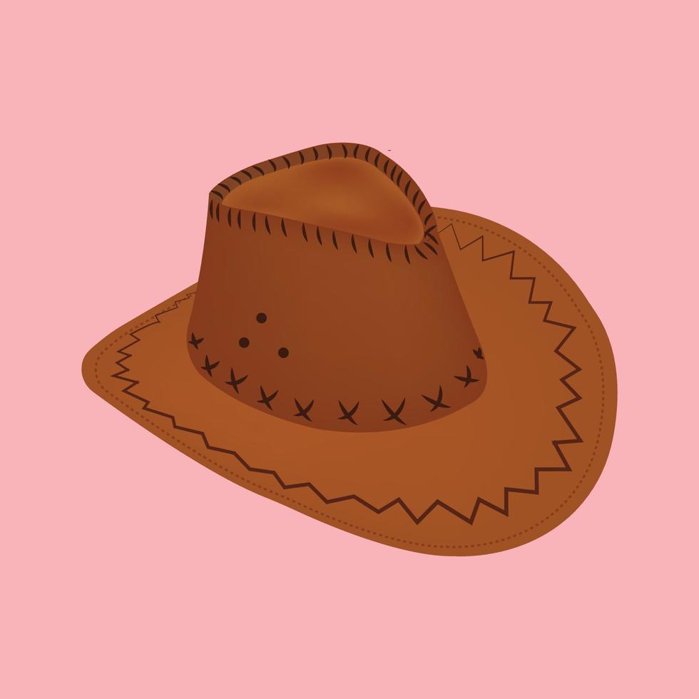 vector de sombrero de vaquero
