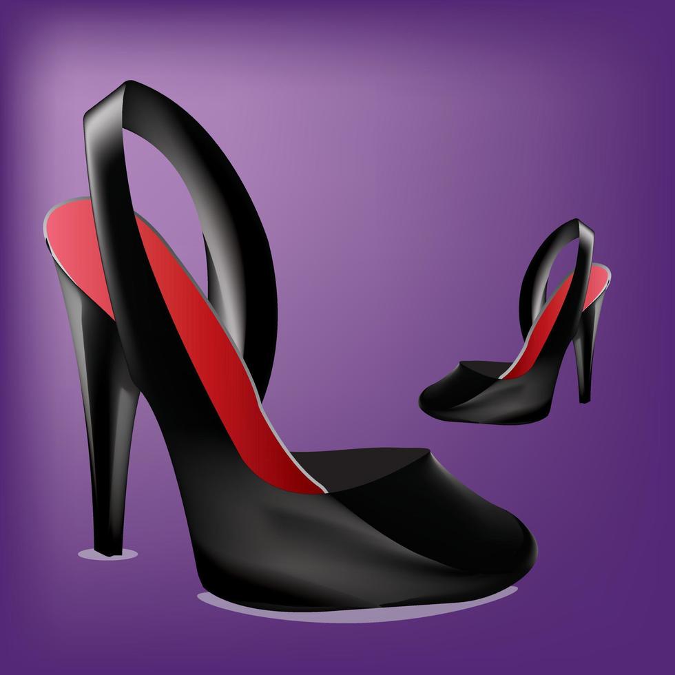 Ladies footwear vector