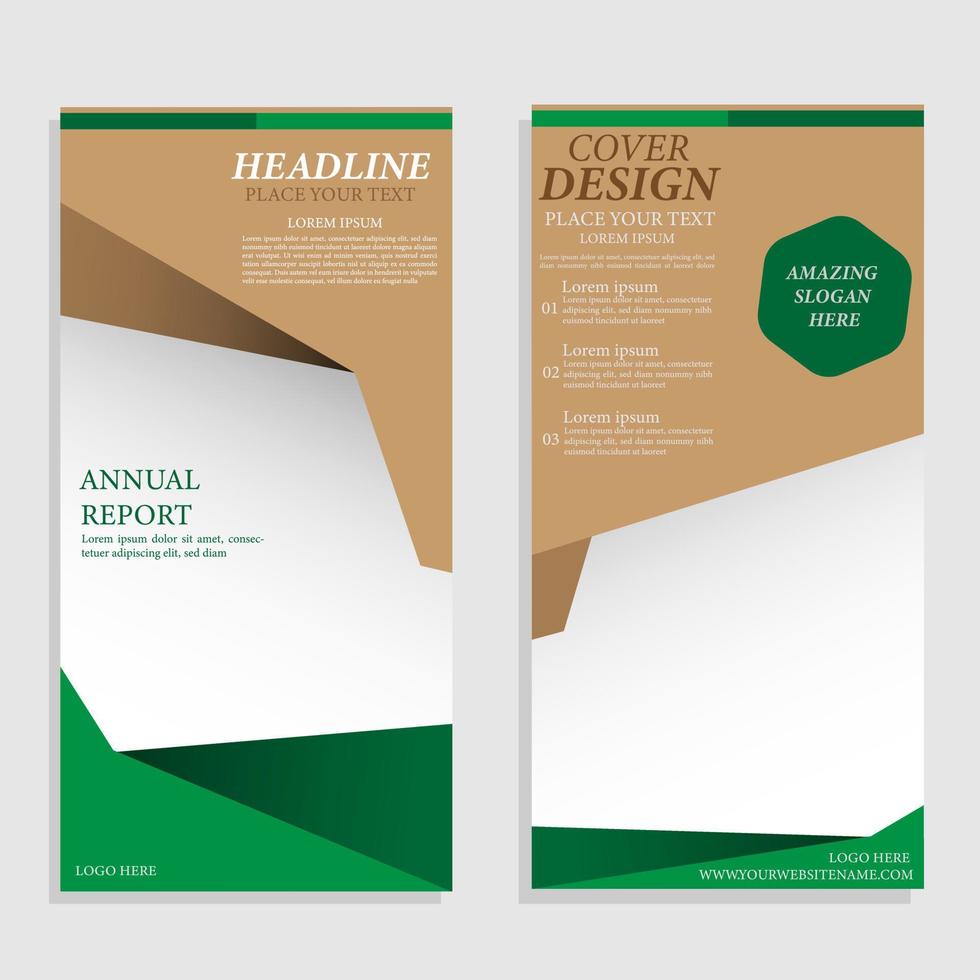 Set of modern abstract geometric annual report, flyer, presentation cover, magazine advert. cover with abstract background. vector template layout with elegant design