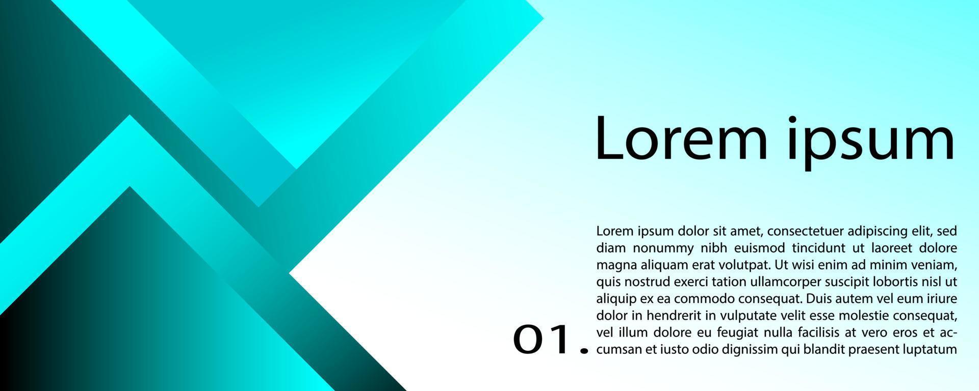 Banner Background Design Vector With Elegant And Simple Style with three designs