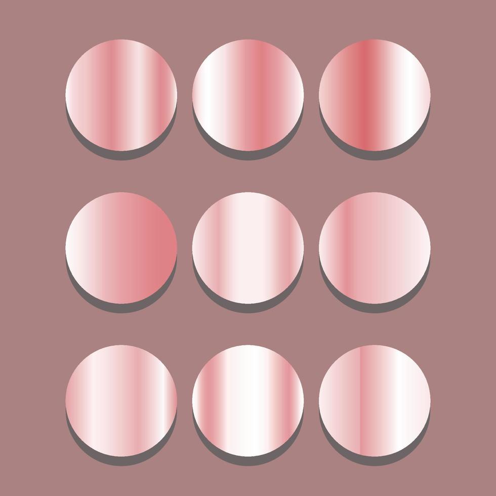 Rose Gold Gradients 5877858 Vector Art at Vecteezy