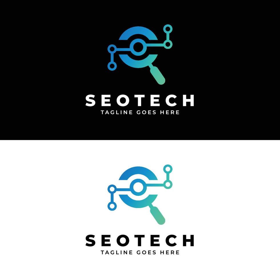 SEO Tech Logo vector