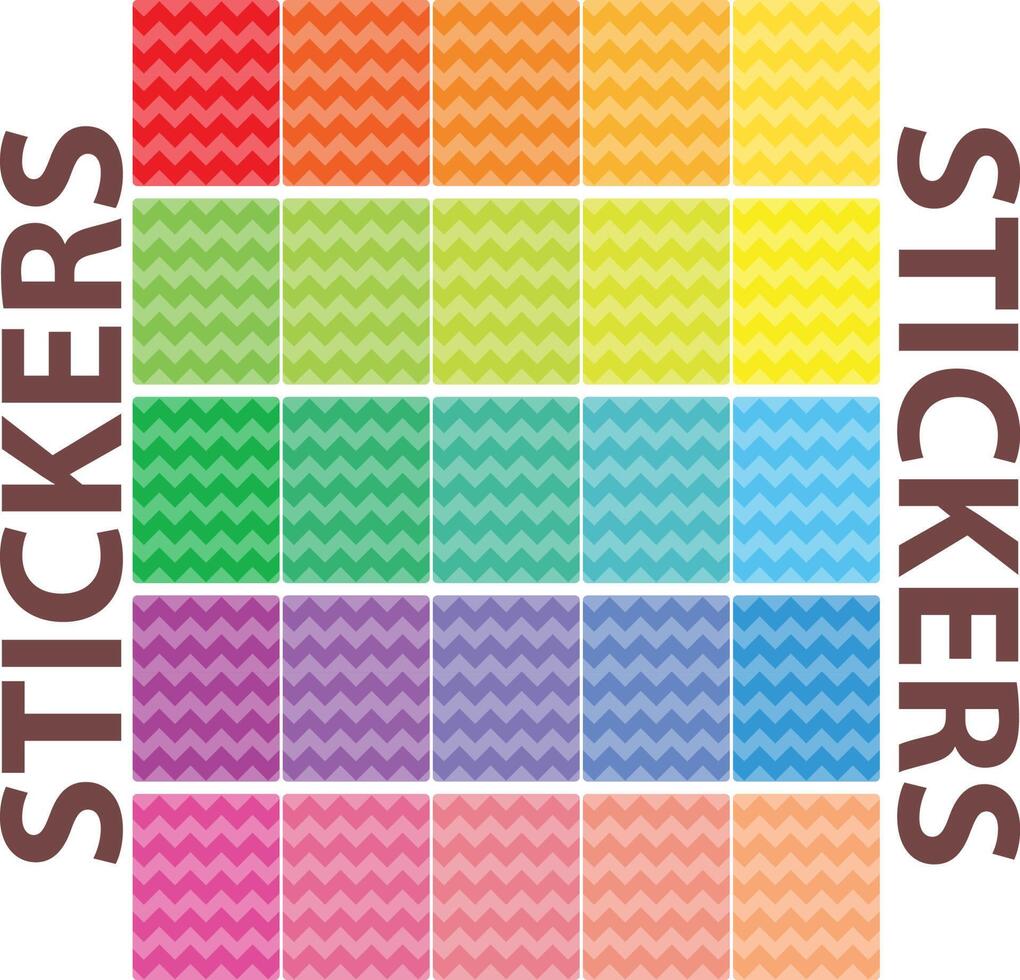 sticker planner todo daily reminder vector