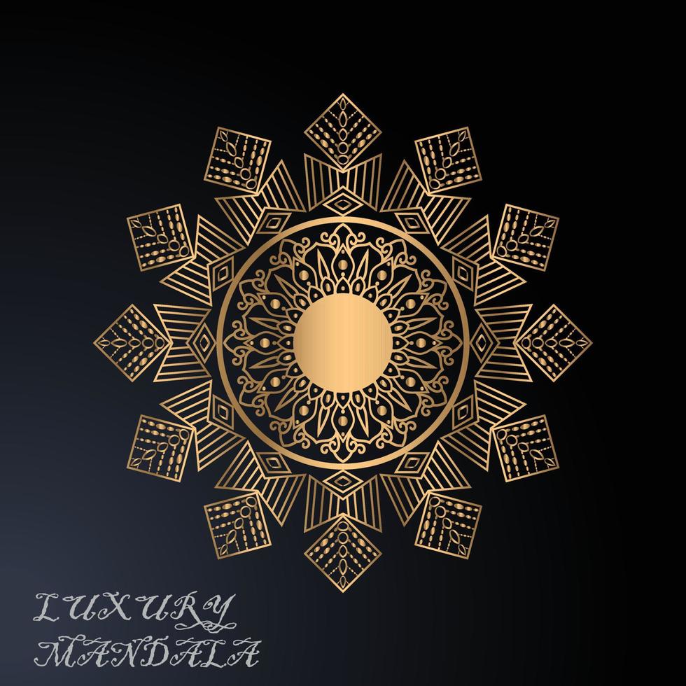 Luxury Mandala Design vector