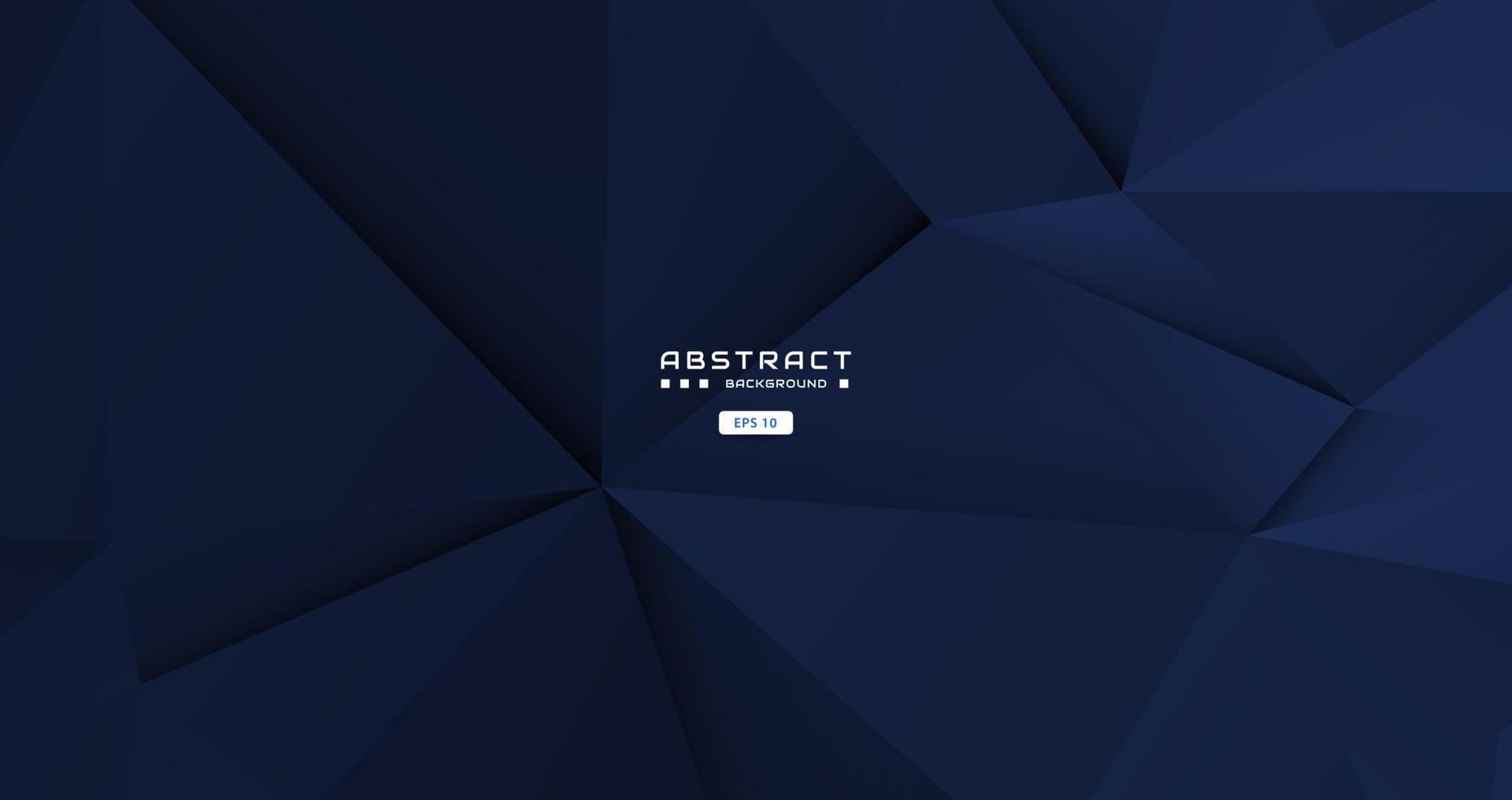 Blue low poly background, abstract geometric triangular style. vector illustration graphic design background template.