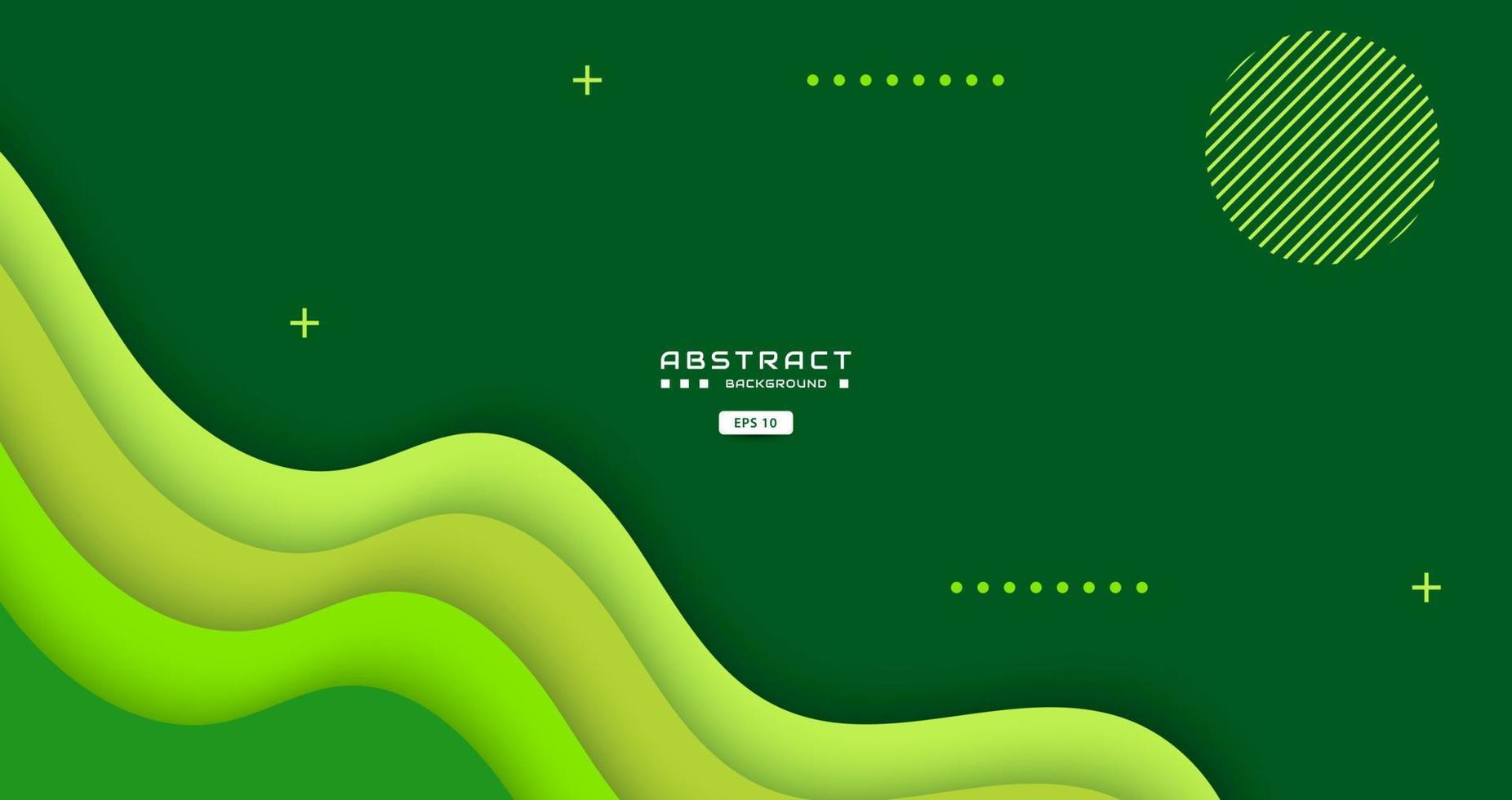 abstract green wave background, creative scratch modern backgrounds. vector