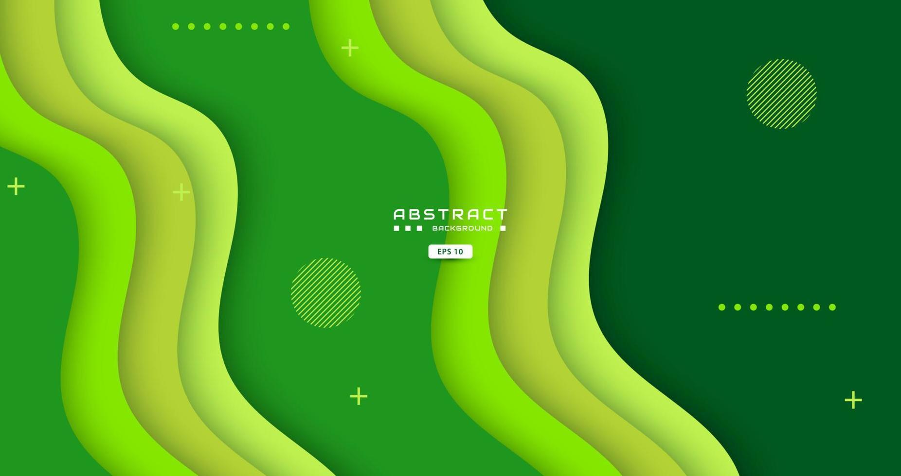 abstract green wave background, creative scratch modern backgrounds. vector