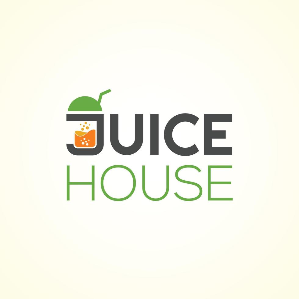 Juice House Logo vector