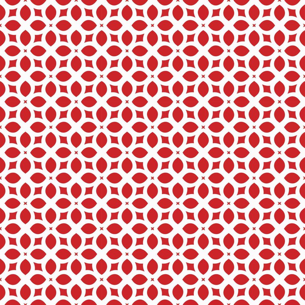 Red and white color seamless pattern texture and template. Multicolored. Colorful ornamental graphic design. vector